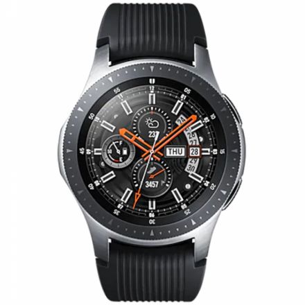 Samsung Galaxy Watch 46 mm BT (1.30", 360x360, 4 ГБ, Tizen, Bluetooth 4.2) Серебристый