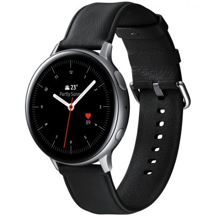 Samsung Galaxy Active 2 40mm (1.20", 360x360, 4 ГБ, Tizen, Bluetooth 5.0) Срібний в Новомосковську