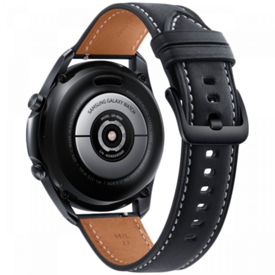 Смарт годинник Samsung Galaxy Watch 3 45mm (R840) Mystic Black (SM-R840ZKASEK) Б\В