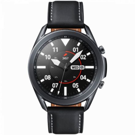Samsung Galaxy Watch3 45mm BT (1.40", 360x360, 8 ГБ, Tizen, Bluetooth 5.0) Mystic Black 