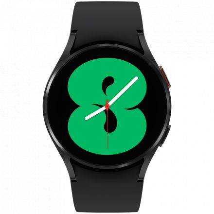 Samsung Galaxy Watch 4 (1.20", 396x396, 16 ГБ, Wear OS, Bluetooth 5.0) Чорний в Умані