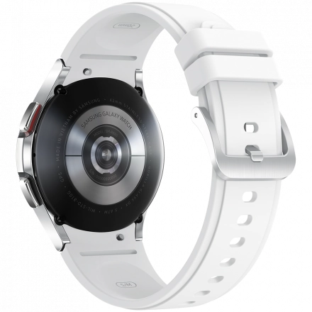 Samsung Galaxy Watch 4 Classic (1.20", 396x396, 16 ГБ, Wear OS, Bluetooth 5.0) Серебристый