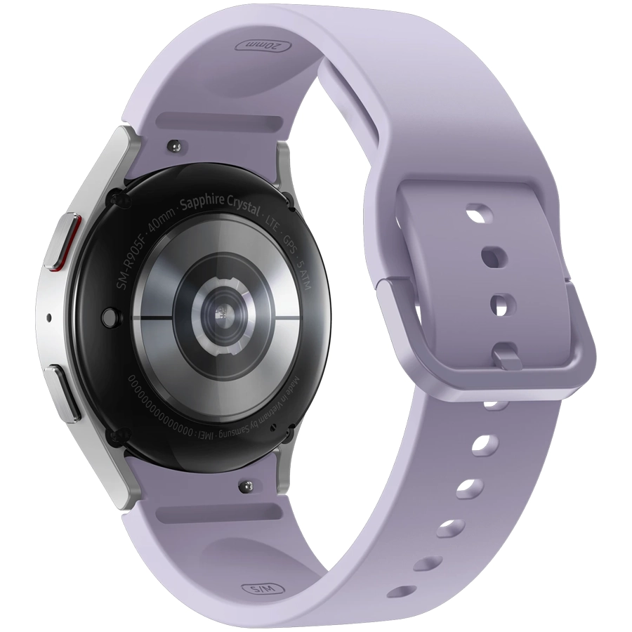 Samsung Galaxy Watch 5 40mm BT (1.20", 396x396, 16 ГБ, Watch OS, Bluetooth 5.2) ) Серебристый
