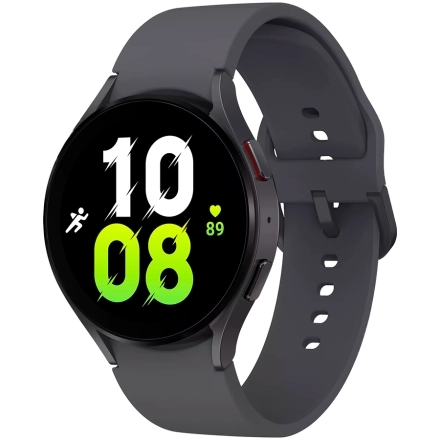 Samsung Galaxy Watch 5 44mm BT (1.40", 450x450, 16 ГБ, Watch OS, Bluetooth 5.2) ) Графитовый