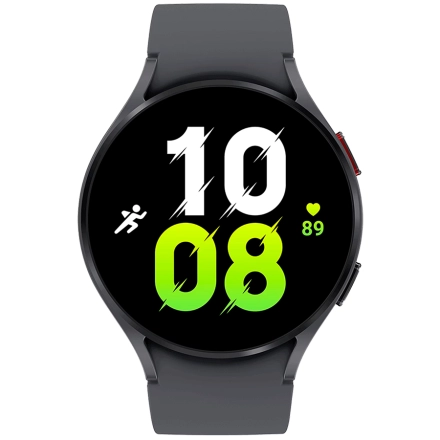 Samsung Galaxy Watch 5 44mm BT (1.40", 450x450, 16 ГБ, Watch OS, Bluetooth 5.2) ) Графитовый