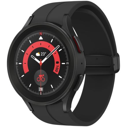 Samsung Galaxy Watch 5 Pro 45mm BT (1.40", 450x450, 16 ГБ, Wear OS, Bluetooth 5.2) ) Black Titanium в Ужгороді