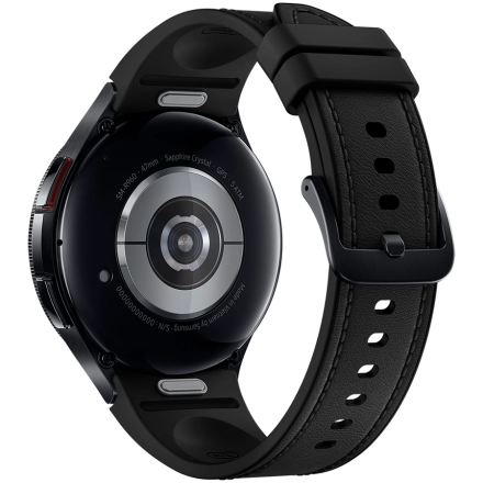 Samsung Galaxy Watch 6 Classic 47mm BT (1.50", 480x480, 16 ГБ, Wear OS, Bluetooth 5.3) ) Чёрный