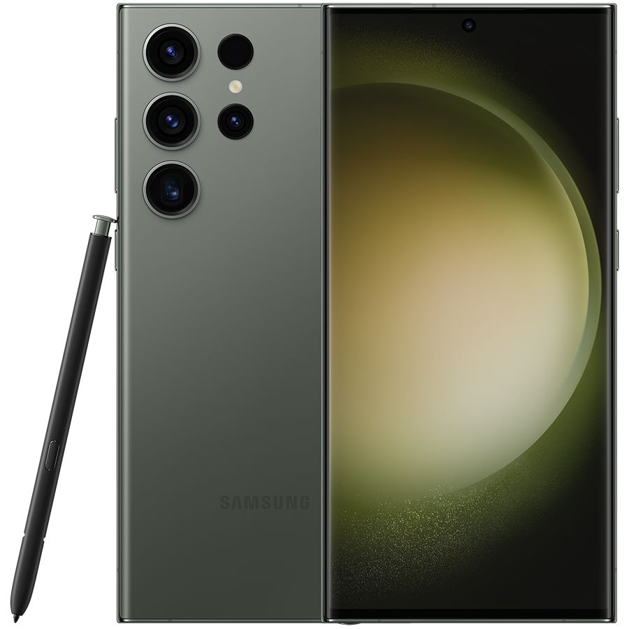 Мобільний телефон Samsung Galaxy S23 Ultra (S918B) 256Gb Green (SM-S918BZGDSEK) Б\В