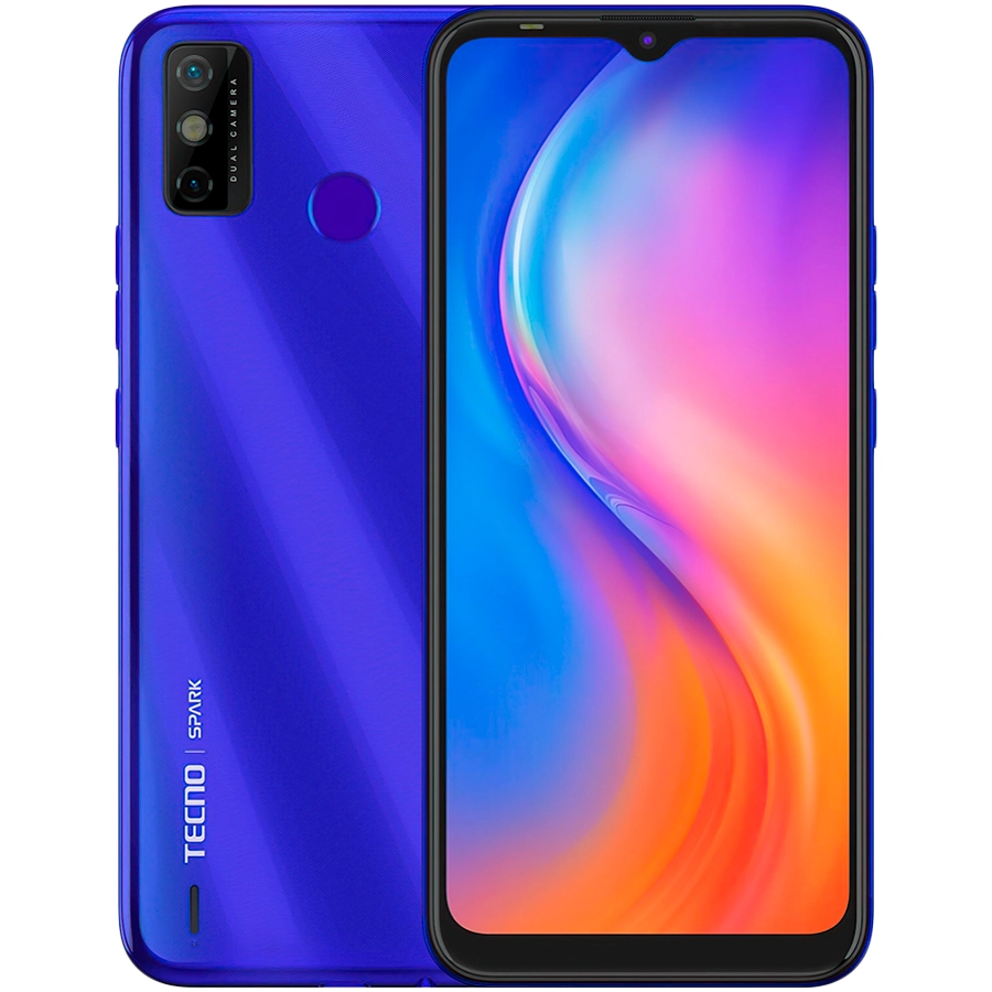 Купити TECNO Spark 6 Go 64 ГБ Aqua Blue