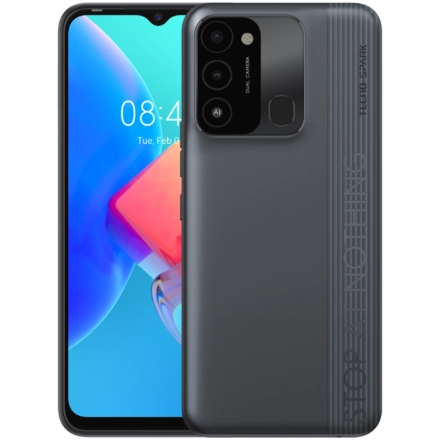 TECNO Spark 8C 64 ГБ Magnet Black
