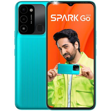 TECNO Spark Go 32 ГБ Turquoise Cyan