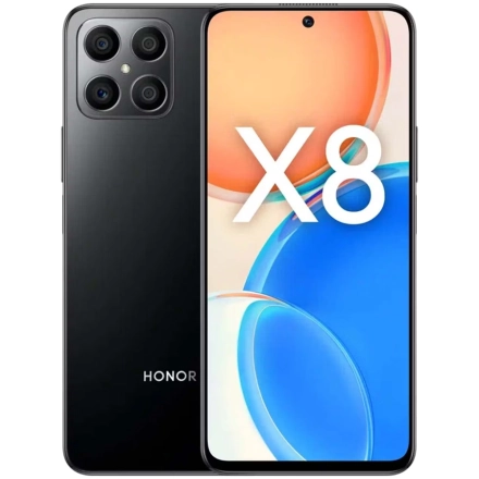 Honor X8 128 ГБ Midnight Black