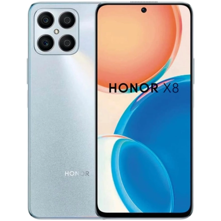 Honor X8 128 ГБ Титаново-серебристый