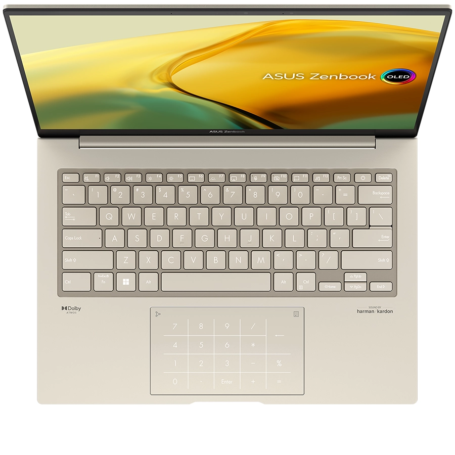 ASUS ZenBook 14X, 14.5", Intel Core i9 13900H, 32 GB, 1 TB, Nvidia GeForce RTX 3050, Golden