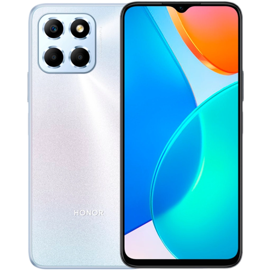 Honor X6 64 ГБ Титаново-серебристый