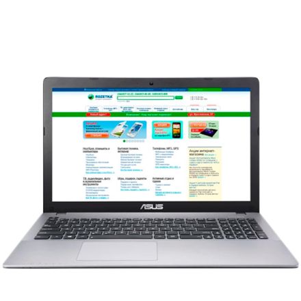 X550LB 15" Intel Core i5 Mobile Processor 4200U, 4 ГБ, 500 ГБ, Темно-сірий