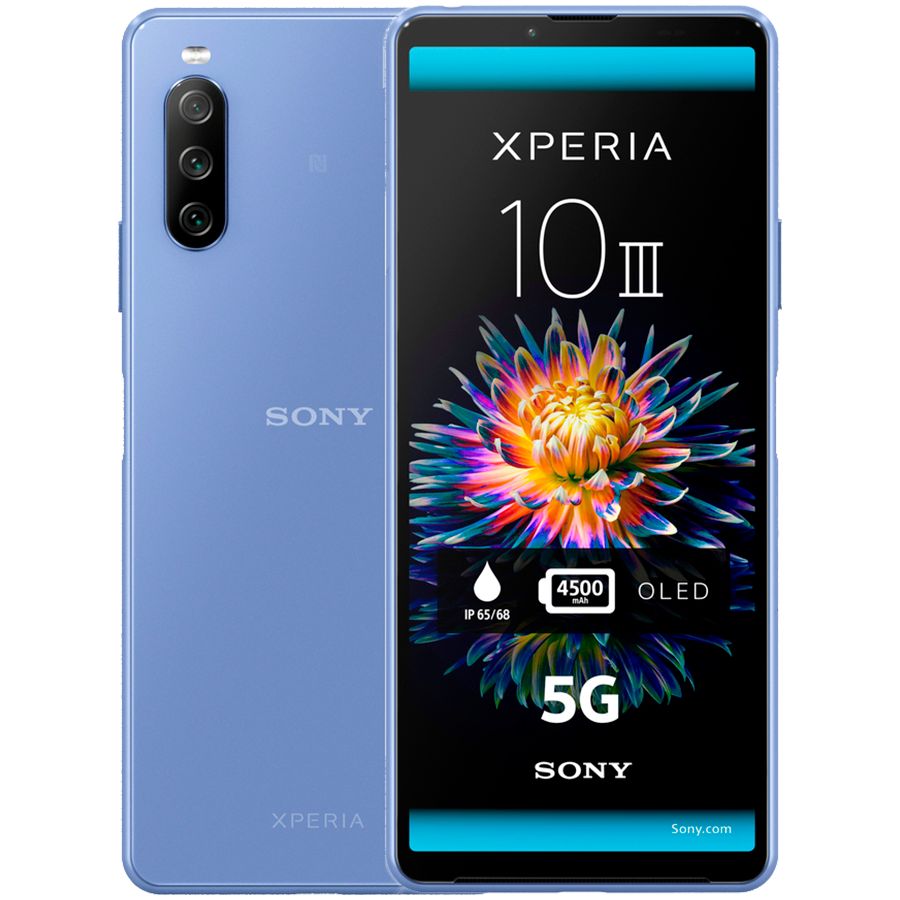 Мобільний телефон Sony XPERIA 10 III (XQ-BT52) 6/128Gb Blue Б\В