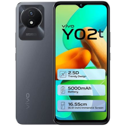 Vivo Y02t 64 ГБ Космический серый