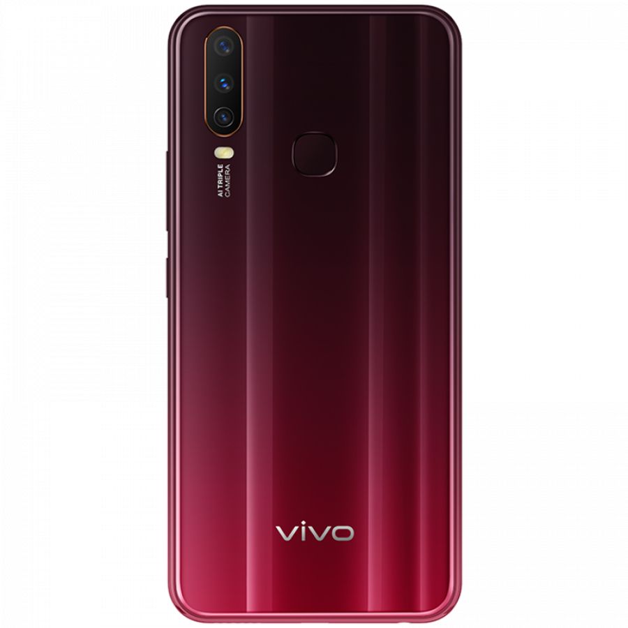 Мобільний телефон Vivo Y12 3/64Gb Burgundy Red Б\В
