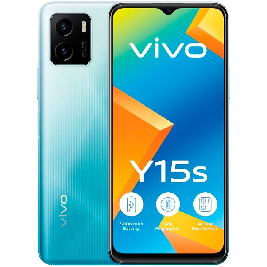 Купить Vivo Y15S 32 ГБ Wave Green