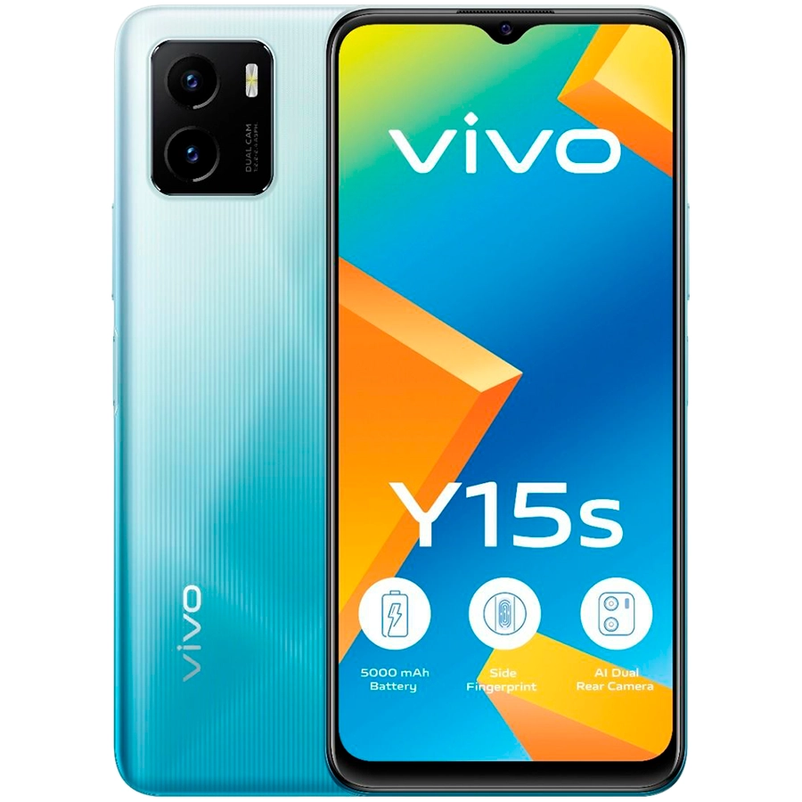Vivo Y15S 32 ГБ Wave Green