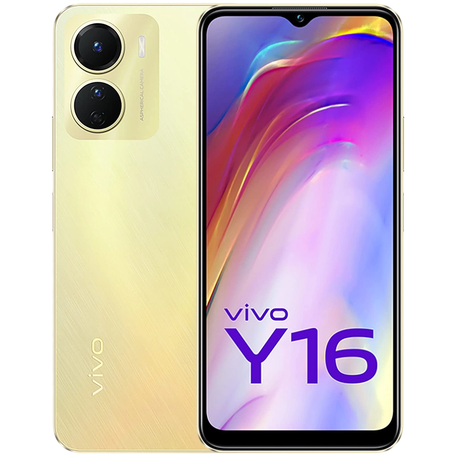 Vivo Y16 32 ГБ Drizzling Gold