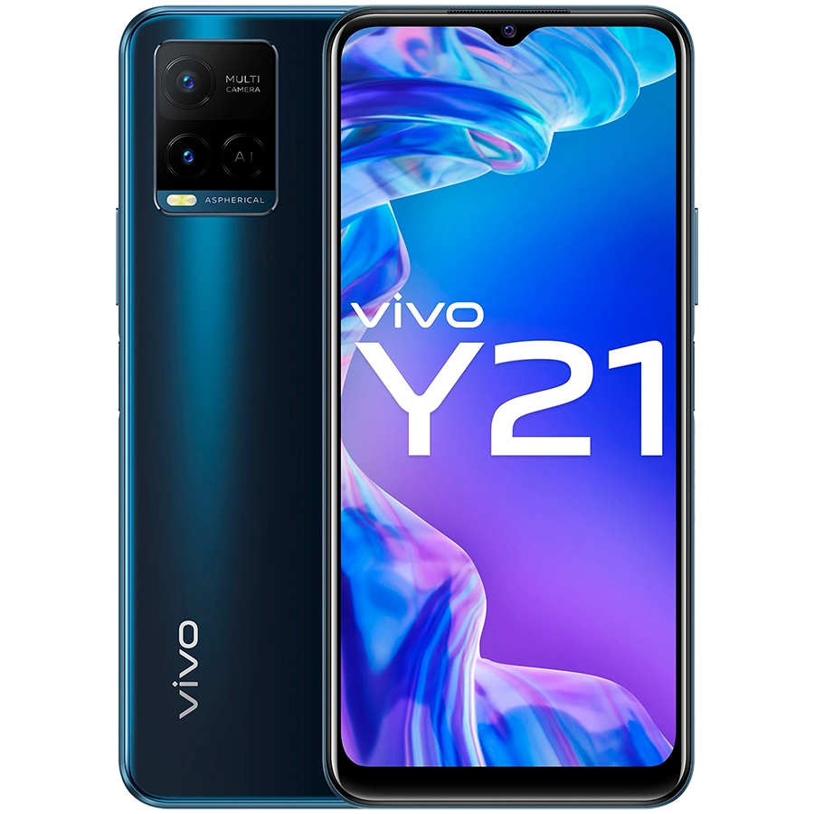 Vivo Y21 64 ГБ Полуночный синий