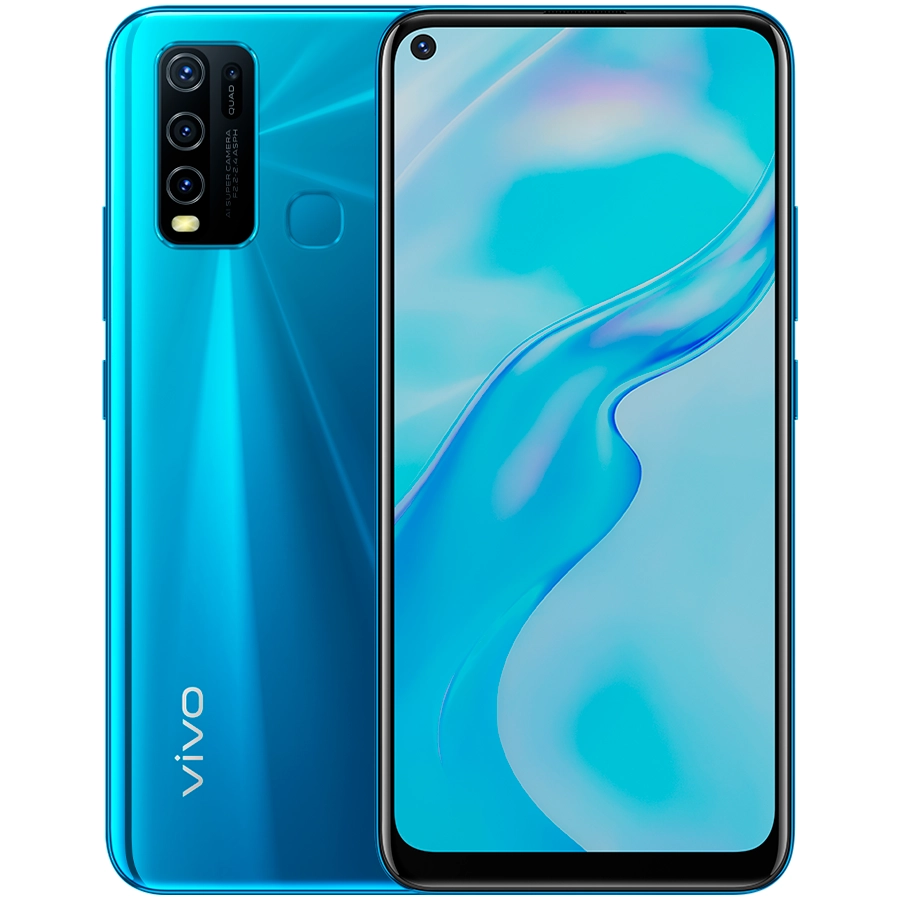 Купить Vivo Y30 64 ГБ Dazzling Blue