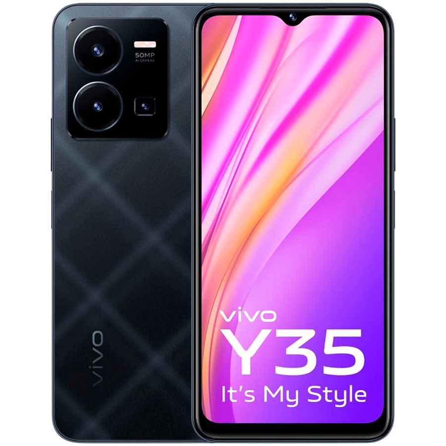 Мобильный телефон Vivo Y35 4/64Gb Agate Black Б\У