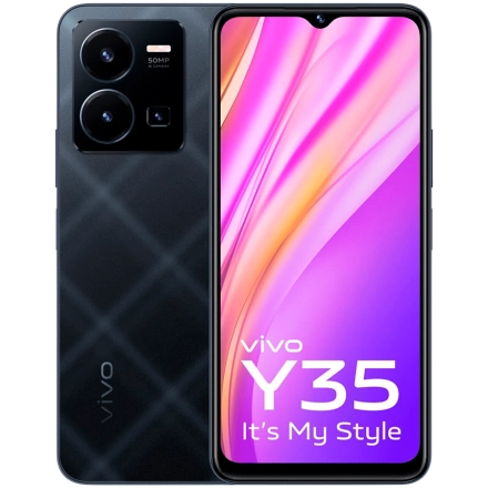 Vivo Y35 64 ГБ Agate Black