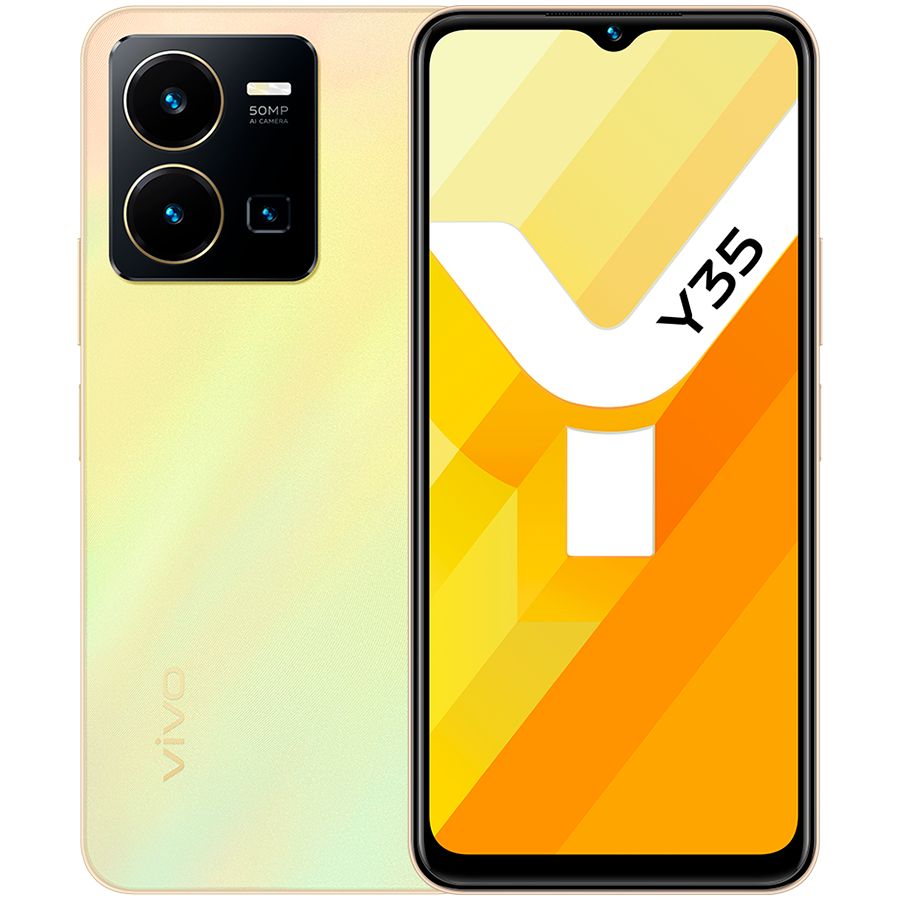 Мобильный телефон Smartphone VIVO Y35 4 GB/64 GB Dawn Gold Б\У