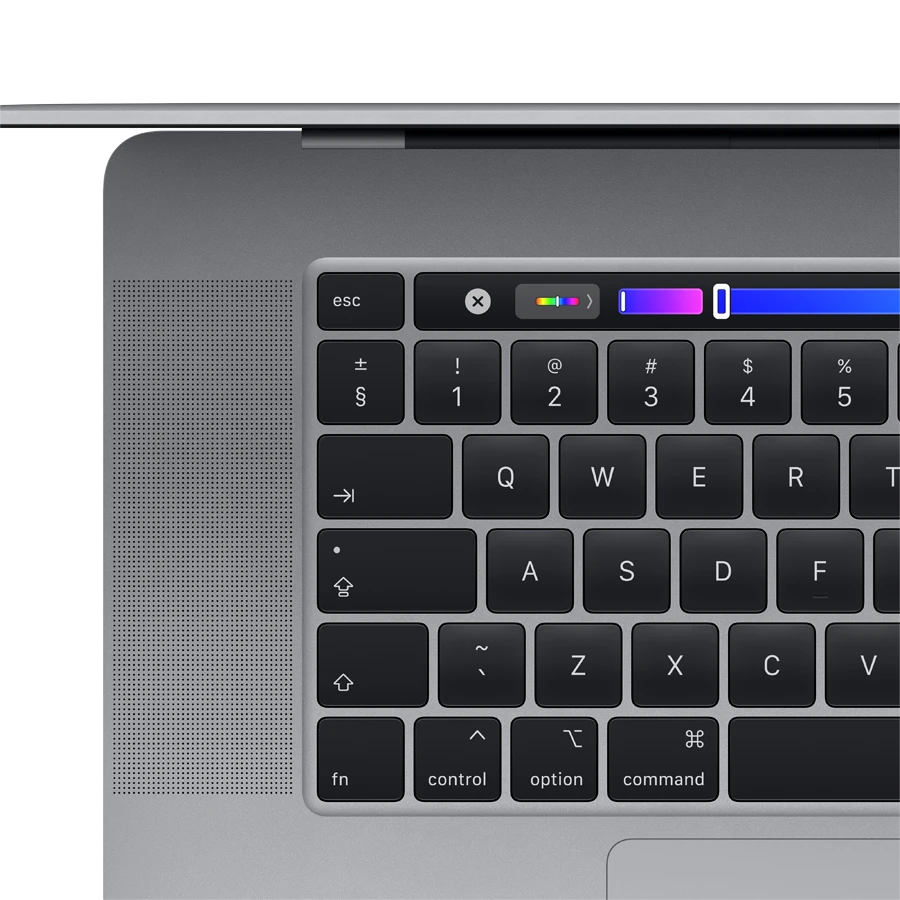 MacBook Pro 16" with Touch Bar Intel Core i9, 32 GB, 2 TB, Space Gray