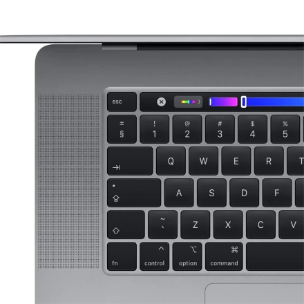 MacBook Pro 16" with Touch Bar Intel Core i9, 32 GB, 2 TB, Space Gray