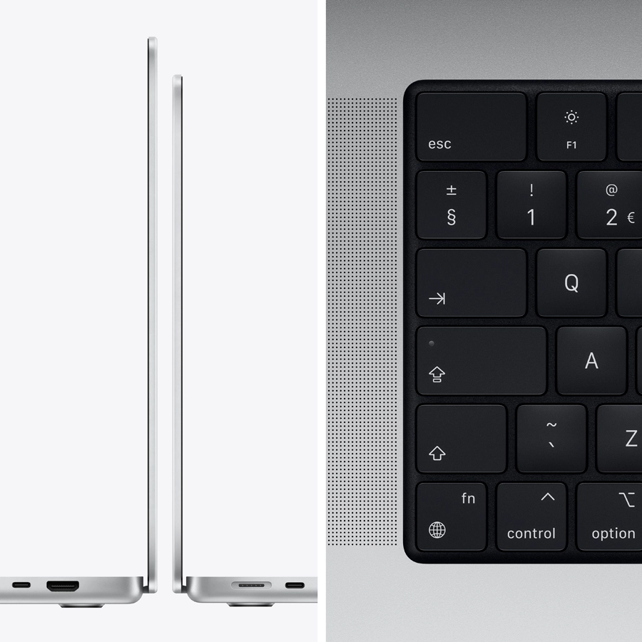 MacBook Pro 16.2" Apple M1 Pro (10C CPU/16C GPU), 32 GB, 1 TB, Silver