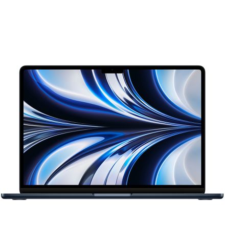 Apple MacBook Air 13.6" Apple M2 (8C CPU/8C GPU), 16 ГБ, 256 ГБ, Тёмная ночь