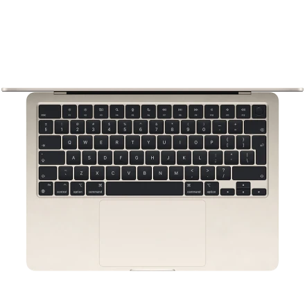 MacBook Air 13.6" Apple M3 (8C CPU/10C GPU), 16 GB, 256 GB, Starlight