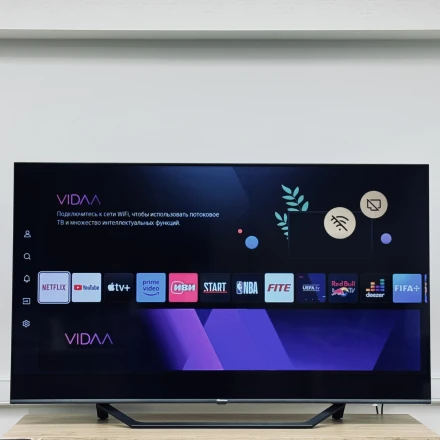 HISENSE TV 55", UHD 4K, Чёрный (55A72K)