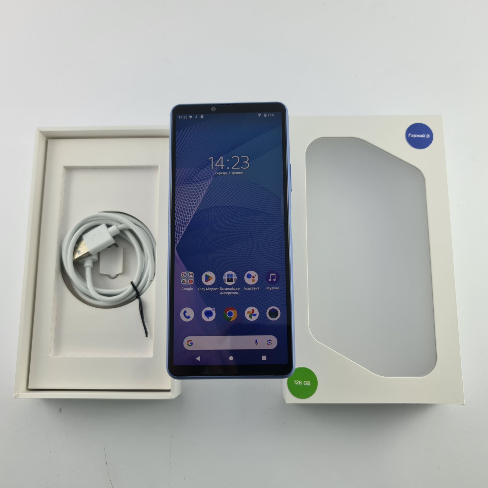 Мобильный телефон Sony XPERIA 10 III (XQ-BT52) 6/128Gb Blue Б\У