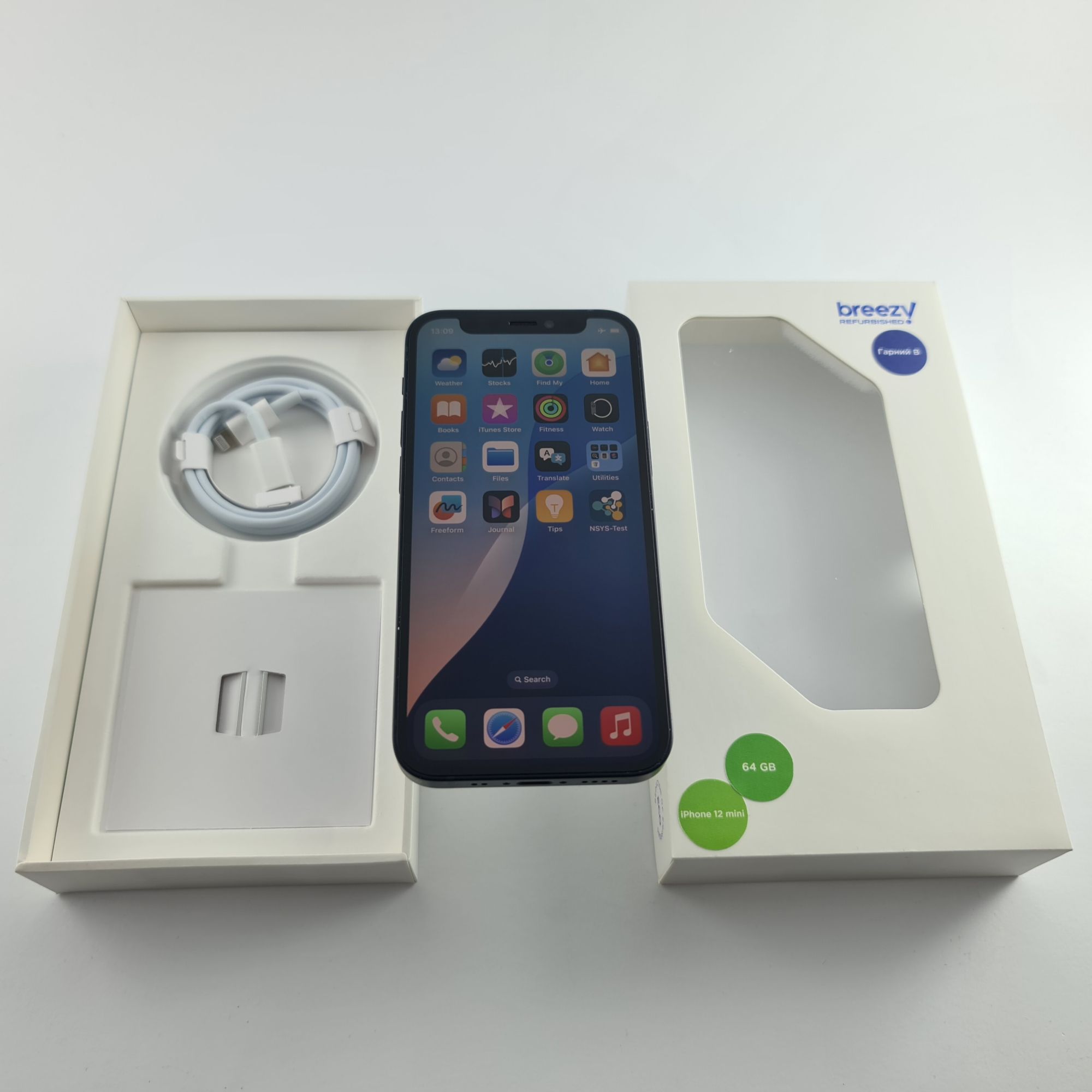 Мобільний телефон iPhone 12 mini 64GB Black, Model A2399 Б\В