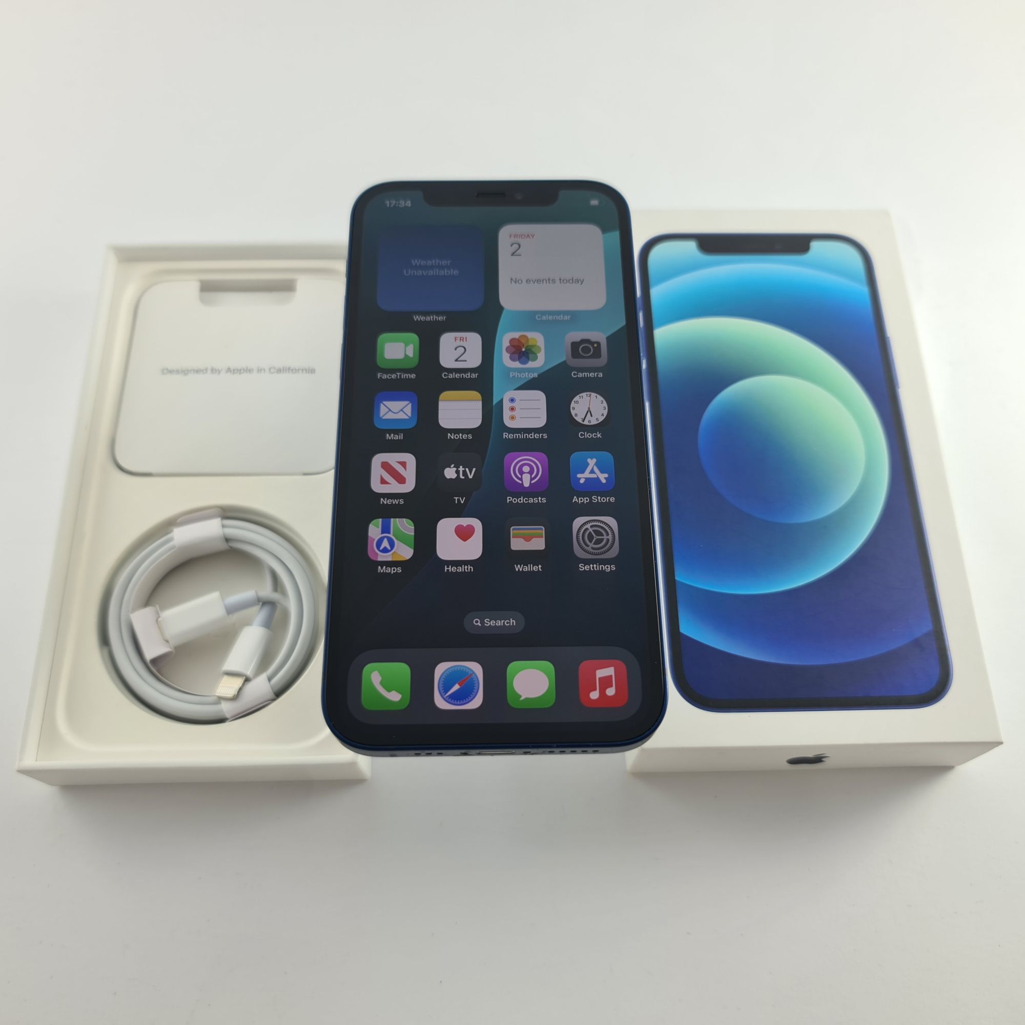 Мобільний телефон iPhone 12 64GB Black, Model A2403 Б\В