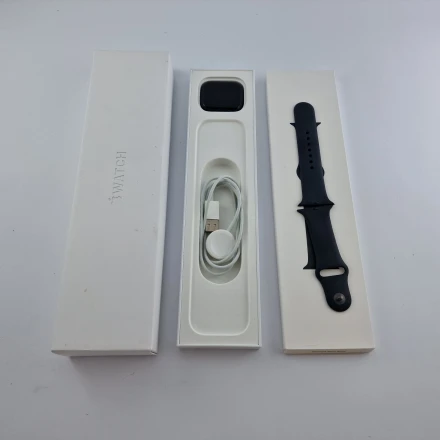 Купить Apple Watch Series 8 GPS, 45мм, Тёмная ночь, Спортивный
