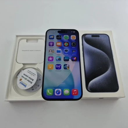 Купить Apple iPhone 15 Pro 128 ГБ Blue Titanium