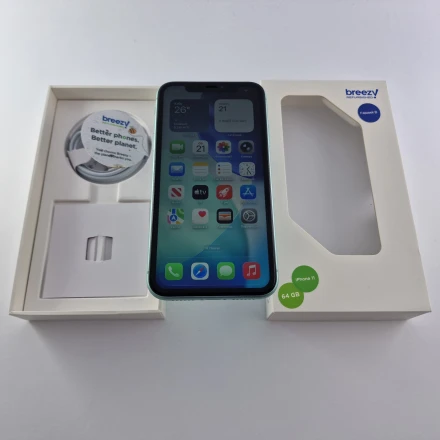 Купить Apple iPhone 11 64 ГБ Зелёный