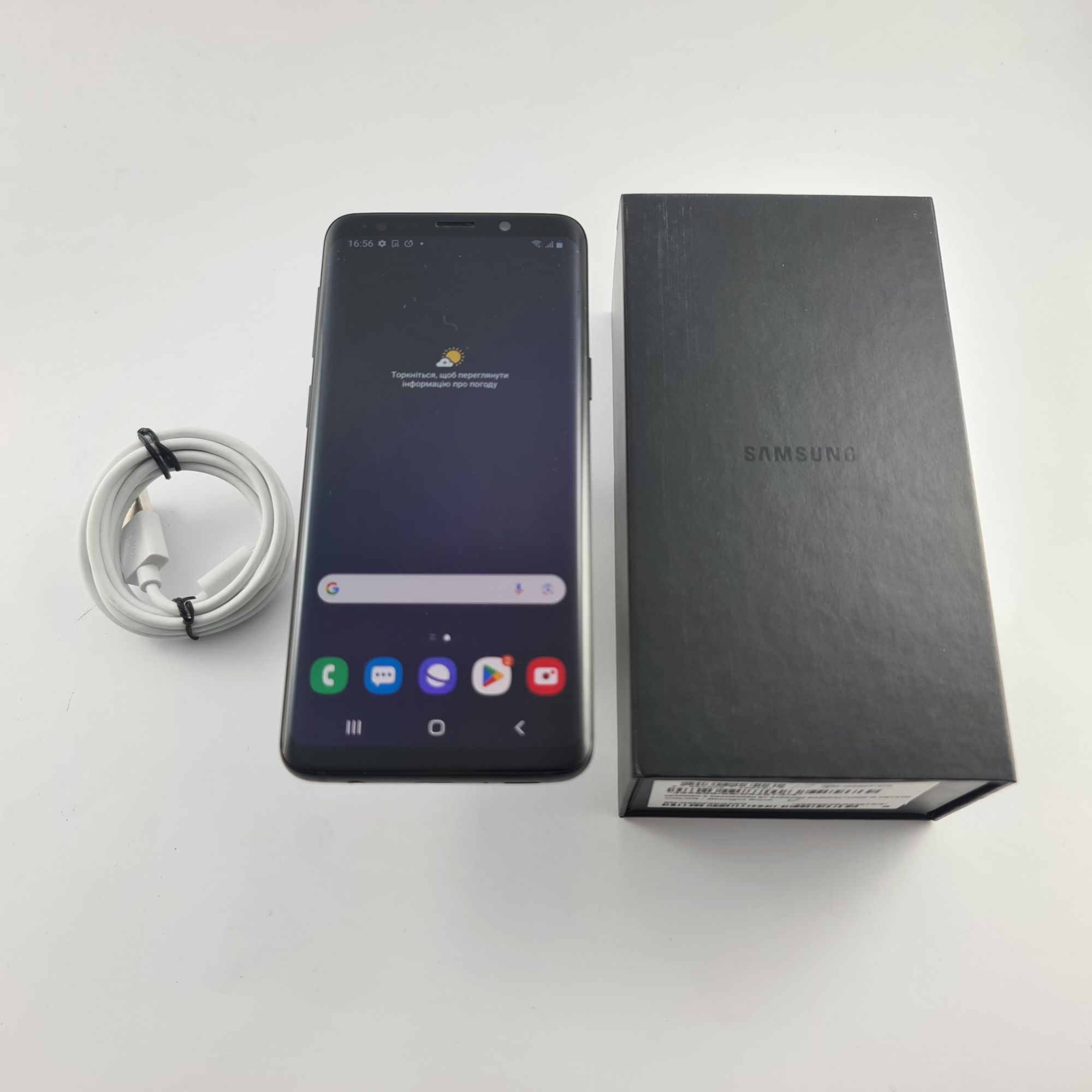 Мобільний телефон Samsung Galaxy S9 (G960F) 128 Black (SM-G960FZKGSEK) Б\В