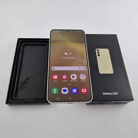 Купить Samsung Galaxy S24 128 ГБ Amber Yellow