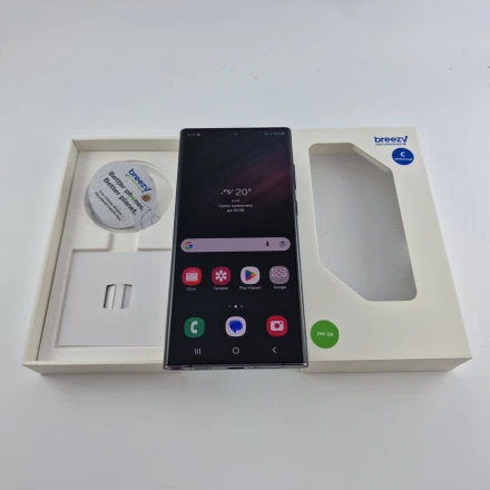 Купить Samsung Galaxy S22 Ultra 256 ГБ Чёрный