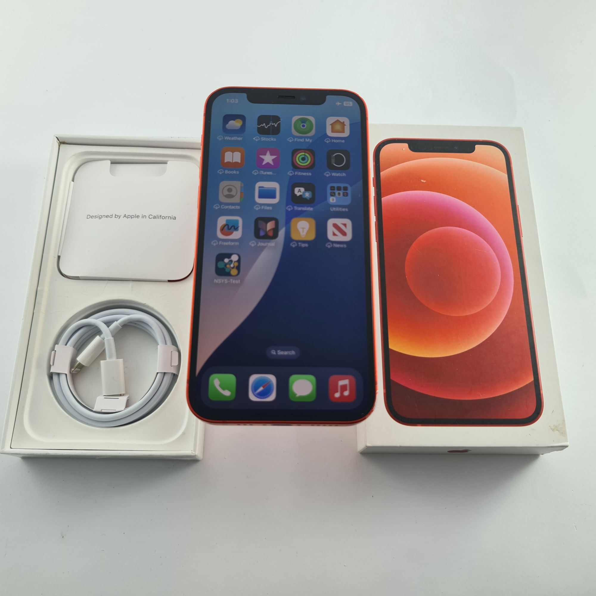 Мобільний телефон iPhone 12 64GB Black, Model A2403 Б\В