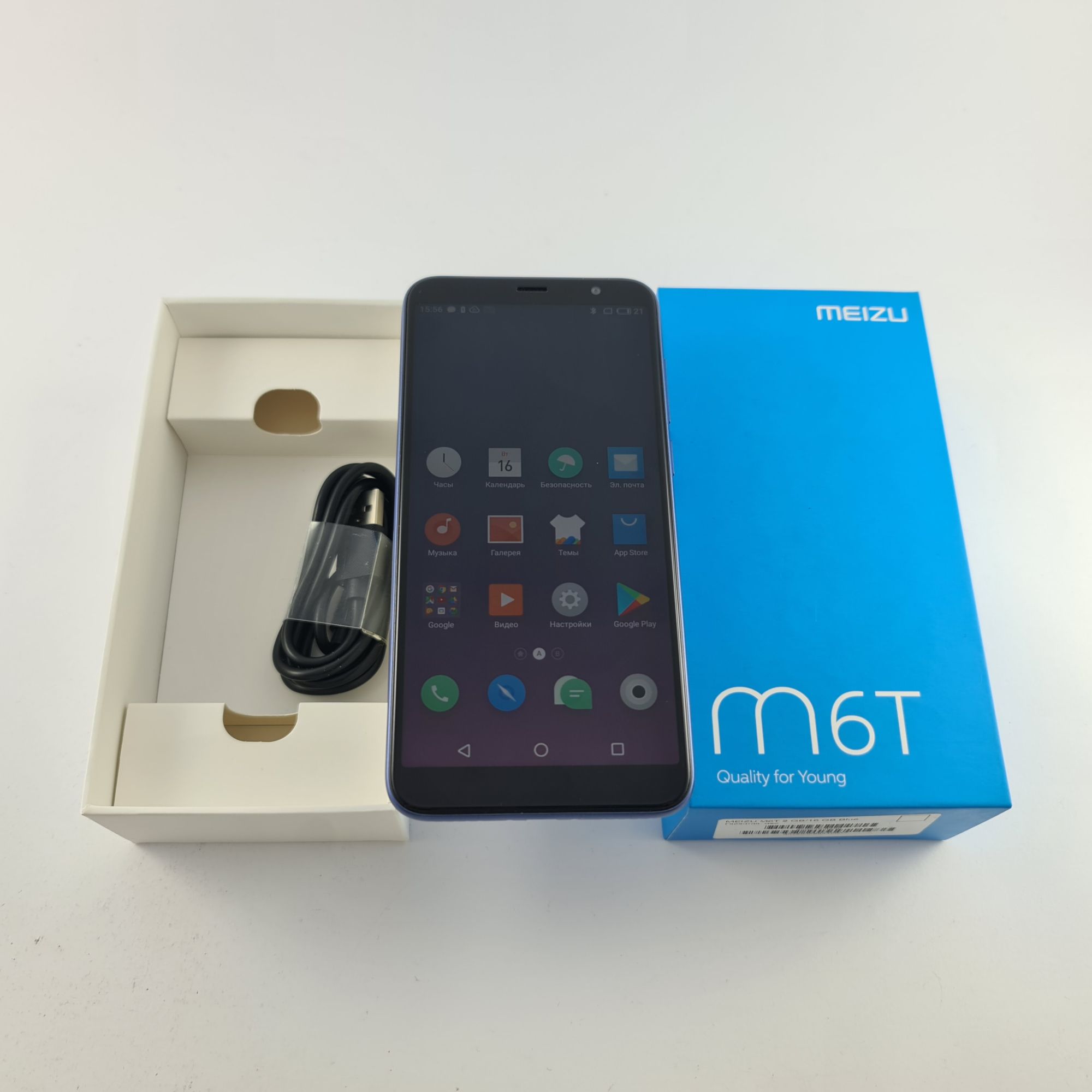 Мобильный телефон Meizu M6T 16 GB Blue Б\У
