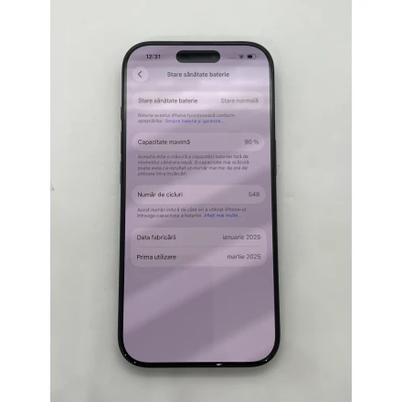 Apple iPhone 16 Pro 256 GB Black Titanium