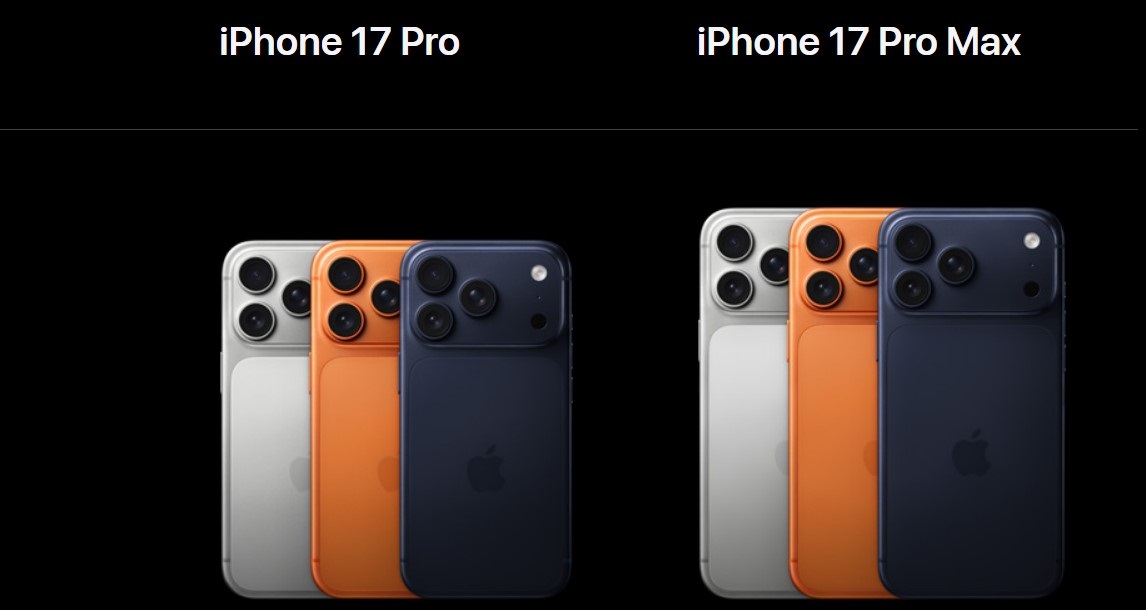 iPhone 17 Pro и iPhone 17 Pro Max — суть разницы